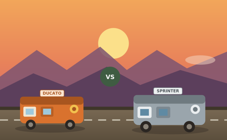 Fiat Ducato vs Mercedes Sprinter: ¿cuál elegir para camperizar?
