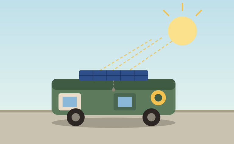 Cómo instalar placas solares en una furgoneta camper